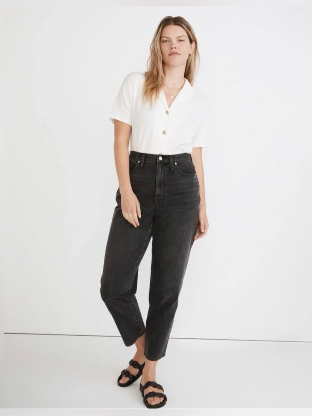 Madewell Baggy Tapered Jeans (Size 28)